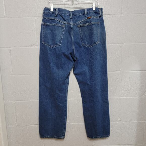 VTG Distressed Rustler Jeans 32 - Picture 2 of 10
